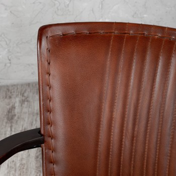 Кресло кожаное Джой в Солнечном - solnechnyj.mebel54.com | фото