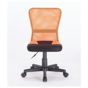 Кресло компактное BRABIX Smart MG-313 (черный, оранжевый) в Солнечном - solnechnyj.mebel54.com | фото