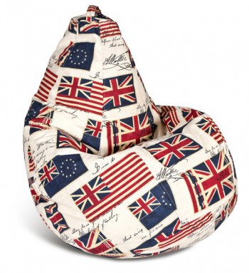 Кресло-мешок Британский Флаг в Солнечном - solnechnyj.mebel54.com | фото