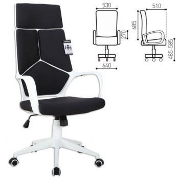Кресло офисное BRABIX Prime EX-515 (черная ткань) в Солнечном - solnechnyj.mebel54.com | фото