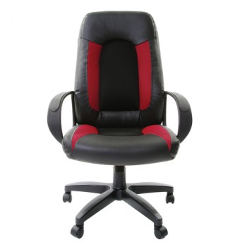 Кресло офисное BRABIX Strike EX-525 (черно-красный) в Солнечном - solnechnyj.mebel54.com | фото