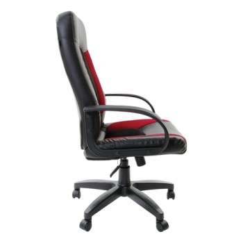 Кресло офисное BRABIX Strike EX-525 (черно-красный) в Солнечном - solnechnyj.mebel54.com | фото