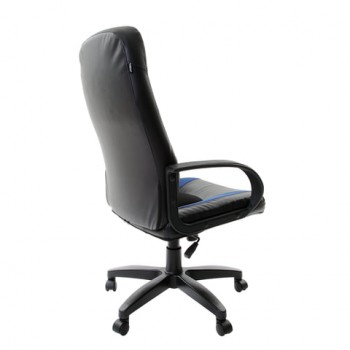 Кресло офисное BRABIX Strike EX-525 (сине-черный) в Солнечном - solnechnyj.mebel54.com | фото