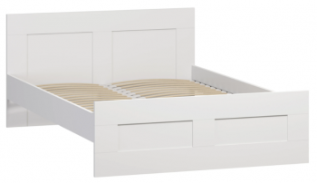 Кровать двухспальная Сириус 1600мм белый в Солнечном - solnechnyj.mebel54.com | фото
