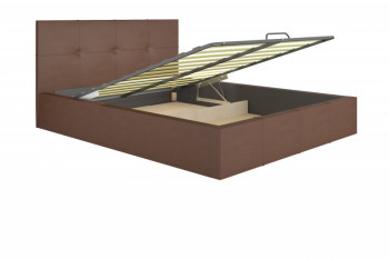 Кровать интерьерная 1,6м с подъемом Милос Атлант в Солнечном - solnechnyj.mebel54.com | фото