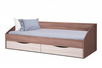 Кровать одинарная "Фея-3" (симметричная) в Солнечном - solnechnyj.mebel54.com | фото