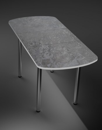Кухонный стол 1100*700/400 ф 2 Пластик, урбан серый в Солнечном - solnechnyj.mebel54.com | фото