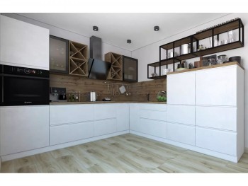 Модульная кухня Бронкс 1,8 м (Кварц) в Солнечном - solnechnyj.mebel54.com | фото