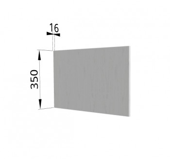 Панель торцевая (для шкафа горизонтального глубокого) ГПГ Ройс (Графит софт) в Солнечном - solnechnyj.mebel54.com | фото
