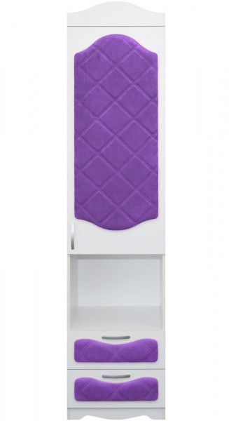 Пенал с ящиками серии Иллюзия 32 Фиолетовый в Солнечном - solnechnyj.mebel54.com | фото