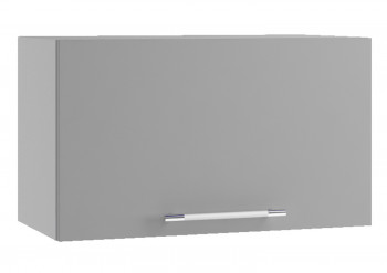 Ройс ПГ 600 Шкаф верхний горизонтальный (Графит софт/корпус Серый) в Солнечном - solnechnyj.mebel54.com | фото