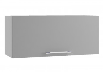 Ройс ПГ 800 Шкаф верхний горизонтальный (Графит софт/корпус Серый) в Солнечном - solnechnyj.mebel54.com | фото