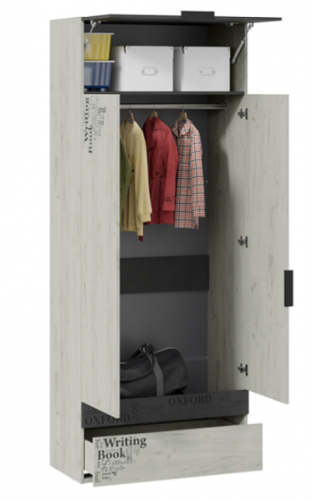 Шкаф комбинированный для одежды «Оксфорд-2» в Солнечном - solnechnyj.mebel54.com | фото