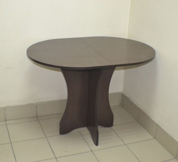 Стол кухонный Компакт (Венге темный) в Солнечном - solnechnyj.mebel54.com | фото