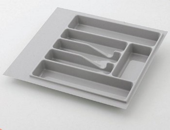 Вкладыш для кухонных принадлежностей, серый, Volpato 450 мм в Солнечном - solnechnyj.mebel54.com | фото