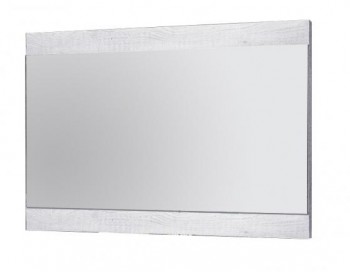 Зеркало навесное 33.13 "Лючия"/(бетон пайн белый) в Солнечном - solnechnyj.mebel54.com | фото